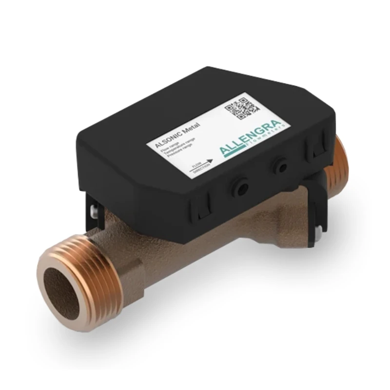 Ultrasonic Liquid Flow Meter Brass Housing