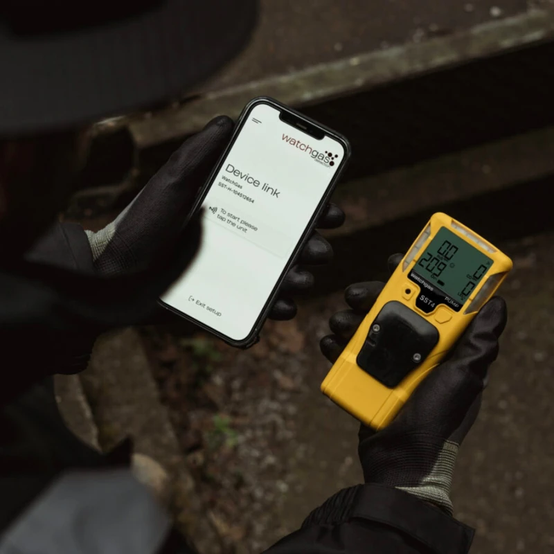 Portable Pumped Four gas Detector