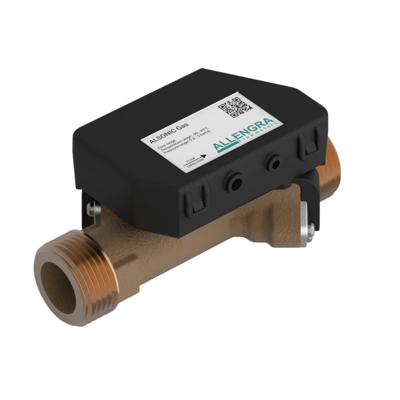 Ultrasonic Liquid Flow Meter Stainless Steel Housing